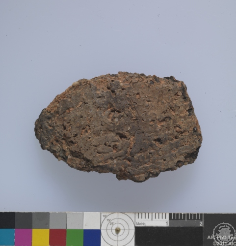 貝齒印紋夾砂陶腹片