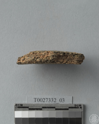 貝齒印紋夾砂陶腹片