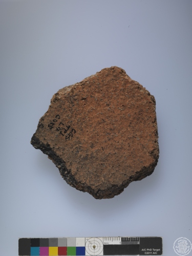 複合印紋夾砂陶腹片