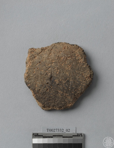 複合印紋夾砂陶腹片