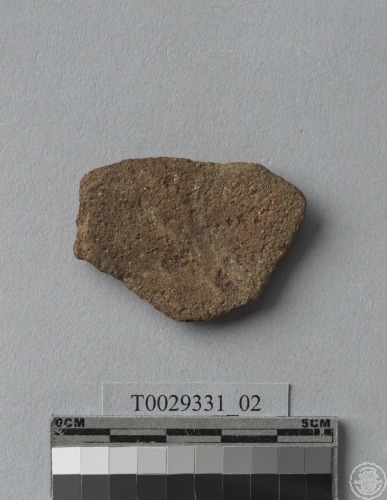 細繩紋夾砂陶腹片