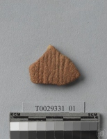 細繩紋夾砂陶腹片