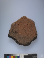 複合印紋夾砂陶腹片